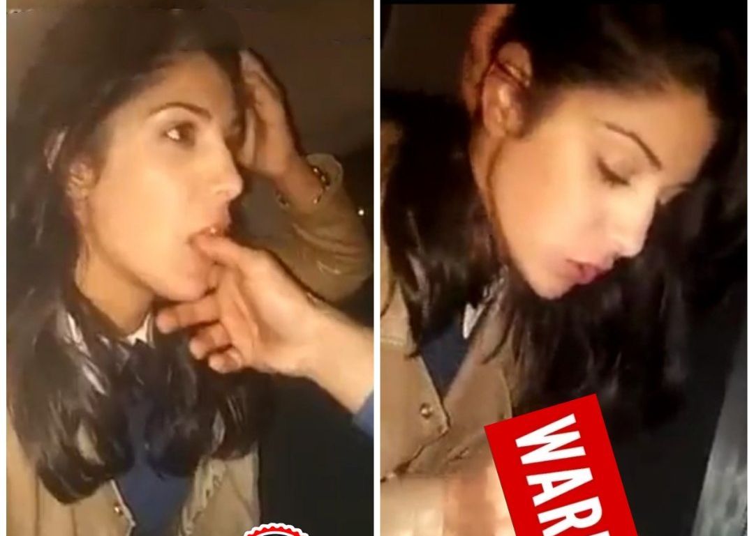 Delhi girl giving blowjob to boyfriend full nude in car