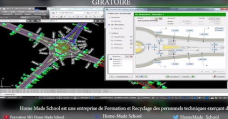 Conception de Carrefours et Giratoires avec Covadis 15