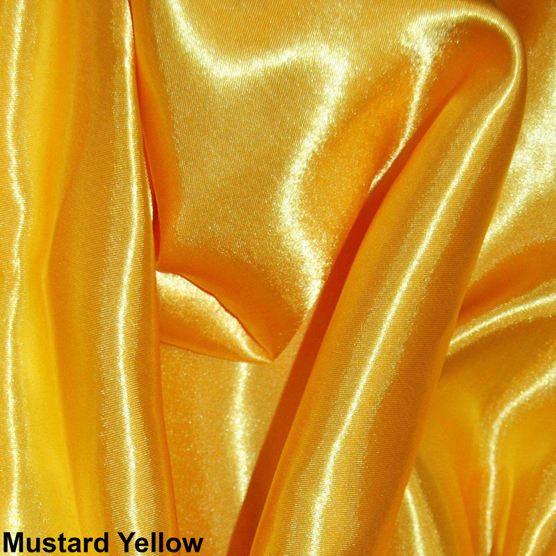 Satin Fabric Sewing Crafting Costume Clothing Dress Making Art &Craft Decorative - Picture 46 of 46