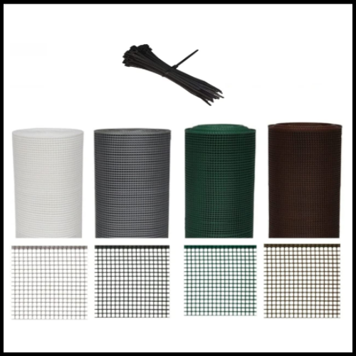 Rete Protezione Balcone Plastica 1x15m Verde - Maglia 1x1cm Made In Italy - Foto 5