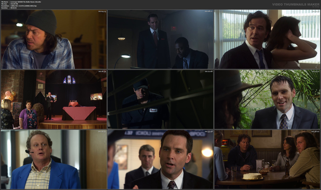 Leverage S04E08 The Boiler Room Job.mkv