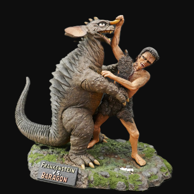 Daimos Baragon vs Frankenstein Finished