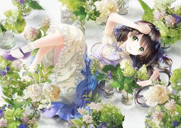 Fille Kawaii manga anime