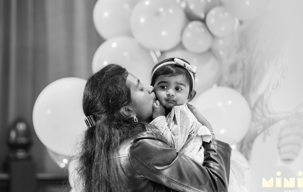 South Indian first birthday photography Derby — traditional first year celebration