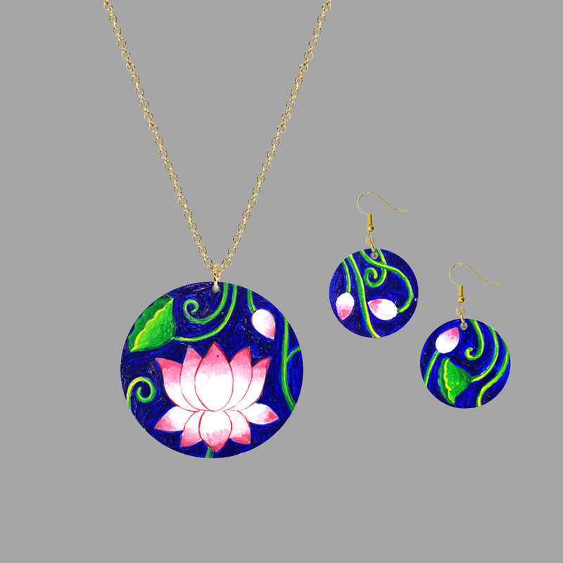 Pichwai Painting on MDF Jewellery DIY Kit 