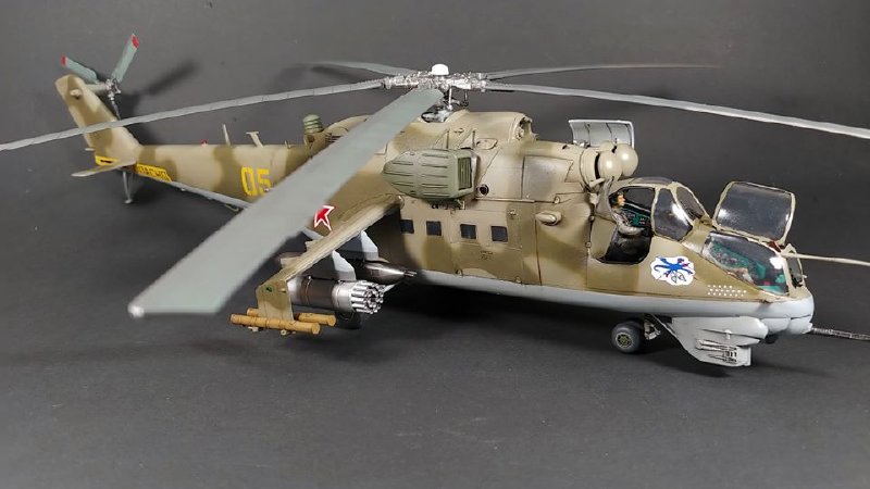 PTM]1/48 養える Mi-24V/Mi-35 ハインドE リミテッド
