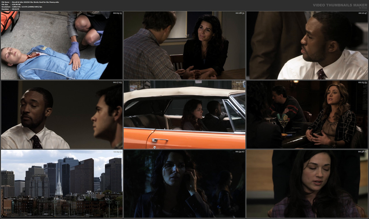 Rizzoli & Isles S01E04 She Works Hard for the Money.mkv