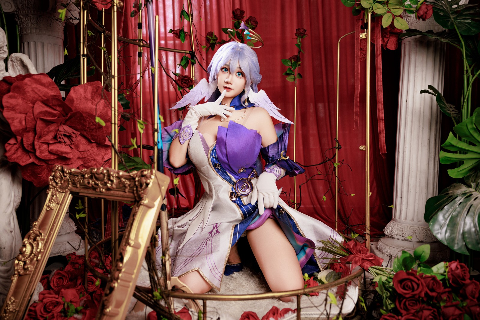 阿雪雪写真崩坏星穹铁道·知更鸟Cosplay图集（90P+1V / 1.04G）高清写真插图4