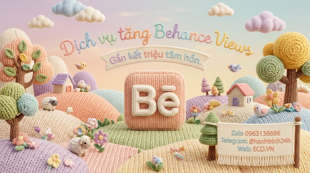 dịch vụ tăng behance views an toàn tăng tương tác