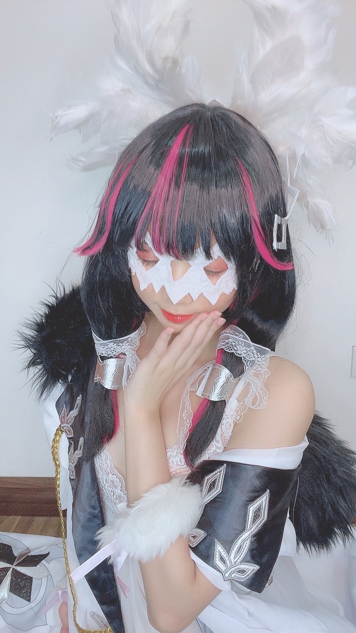 PoppaChan Columbina Cosplay Set (Genshin Impact Fatui) – 146 Photos 346MB插图