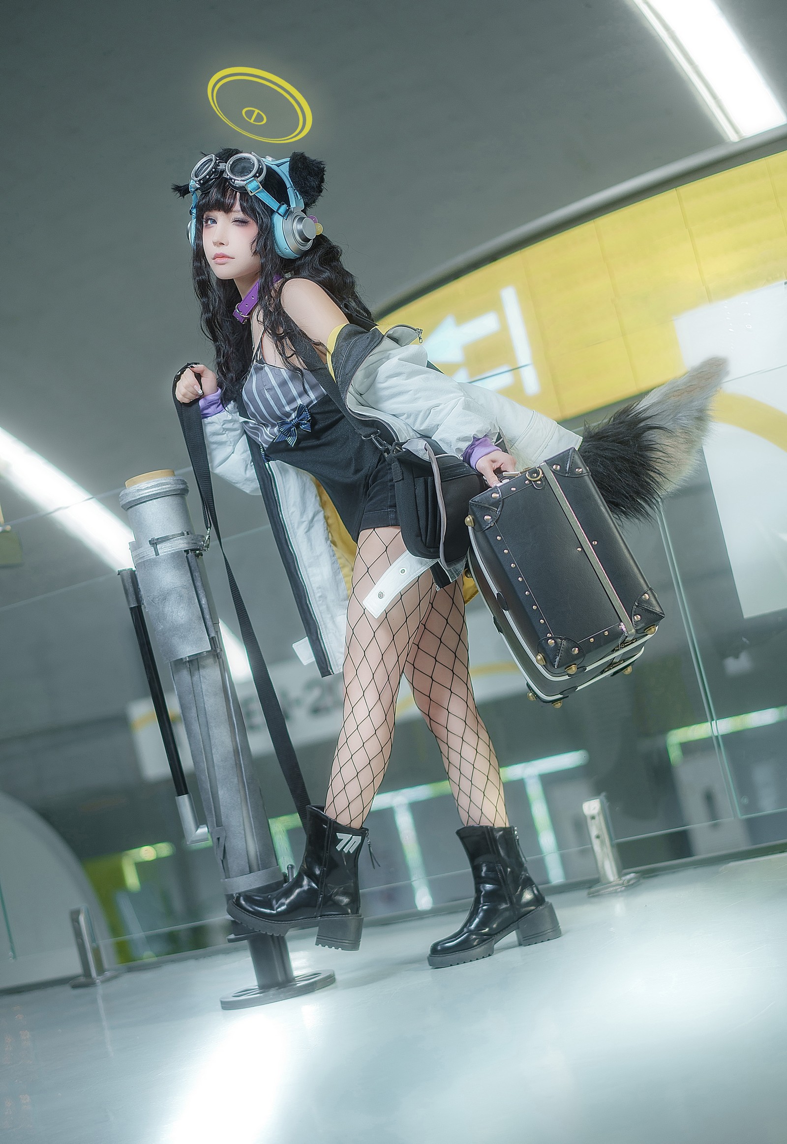 一千只猫薄禾写真 –  蔚蓝档案 阿洛娜 Cosplay 高清写真集（17P / 178.9MB）插图7