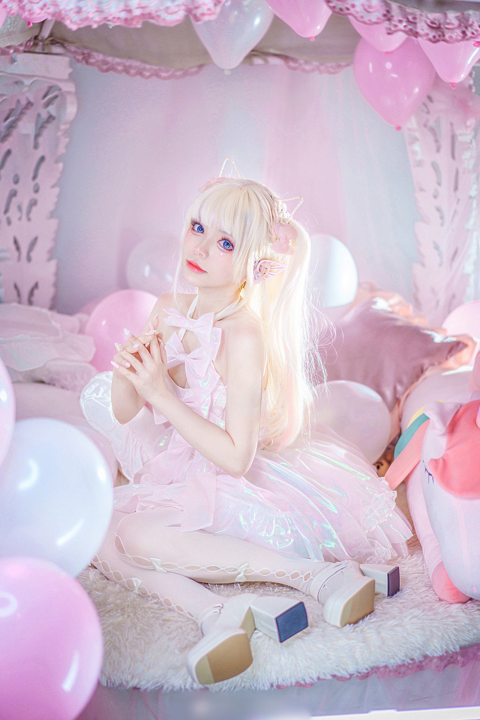 六二二同学 精灵少女 Cosplay 写真集｜清新幻想系高清图集（10P｜30MB）插图2