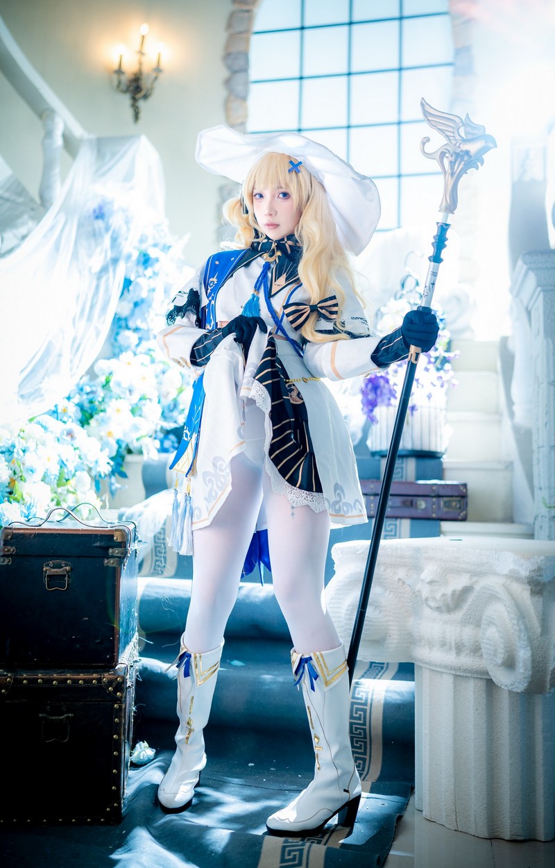 小和甜酒 鸣潮 菲比 Cosplay 高清写真图集 [77P-1.13GB]插图6