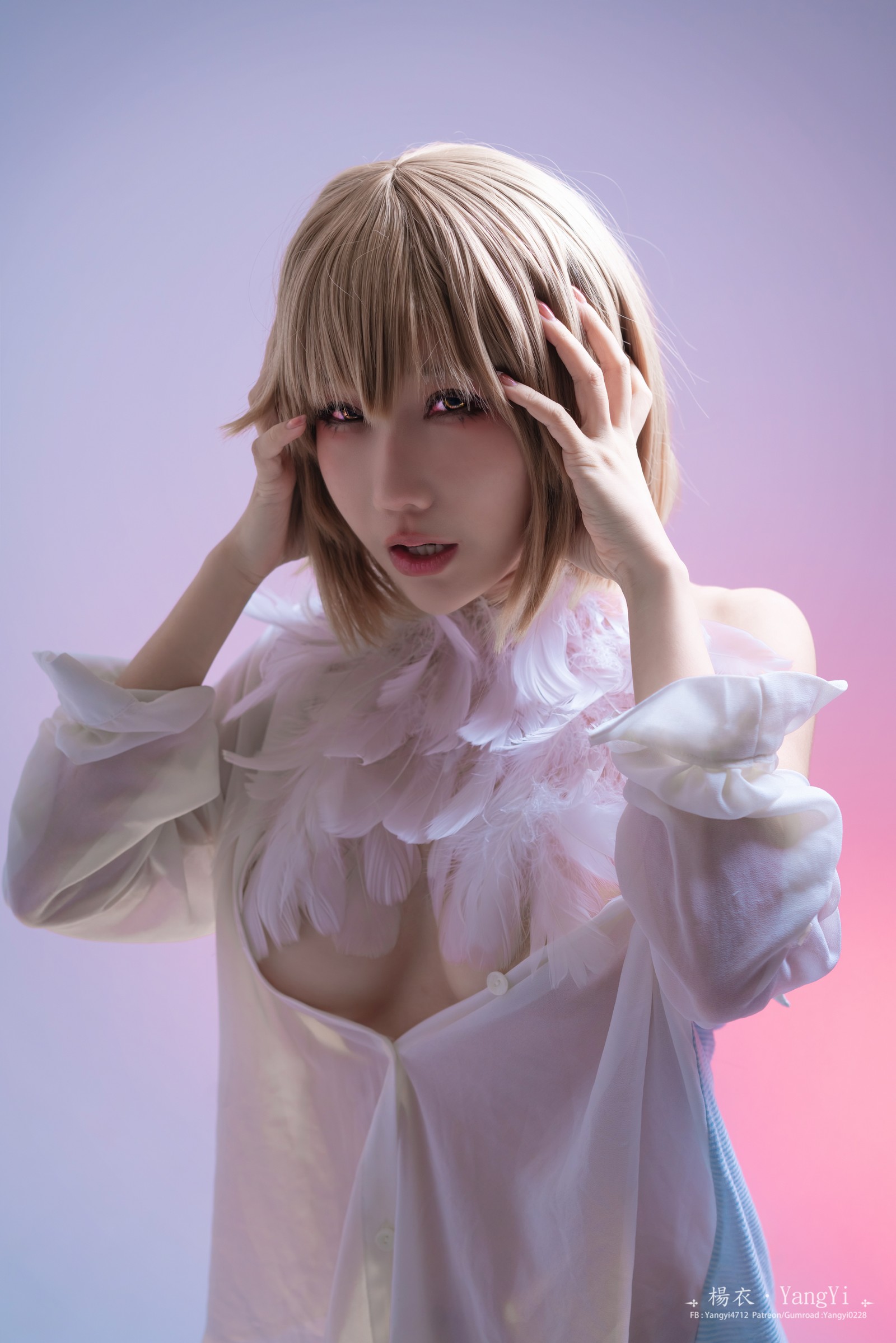 楊衣 Yangyi – Faline Cosplay 写真（37P+2V-154MB）性感风格插图