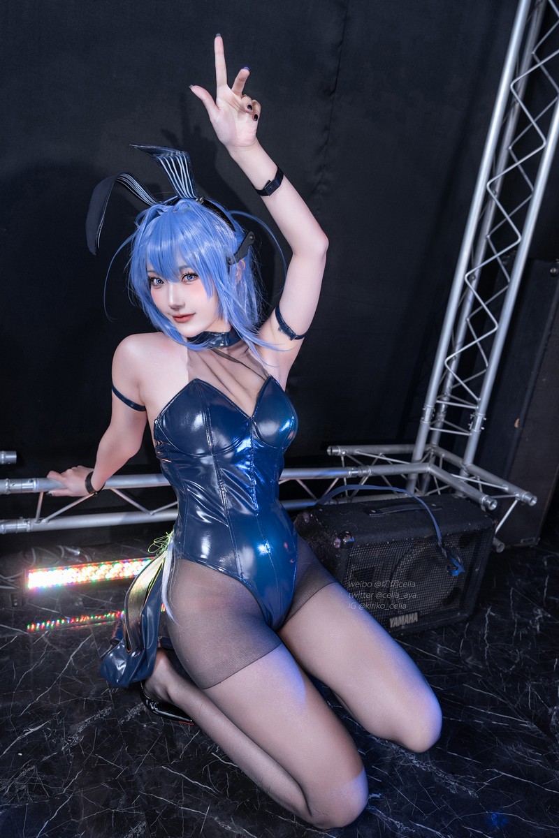 切切Celia 花园兔女郎 Bunny Cosplay 高清写真图集 41P插图5