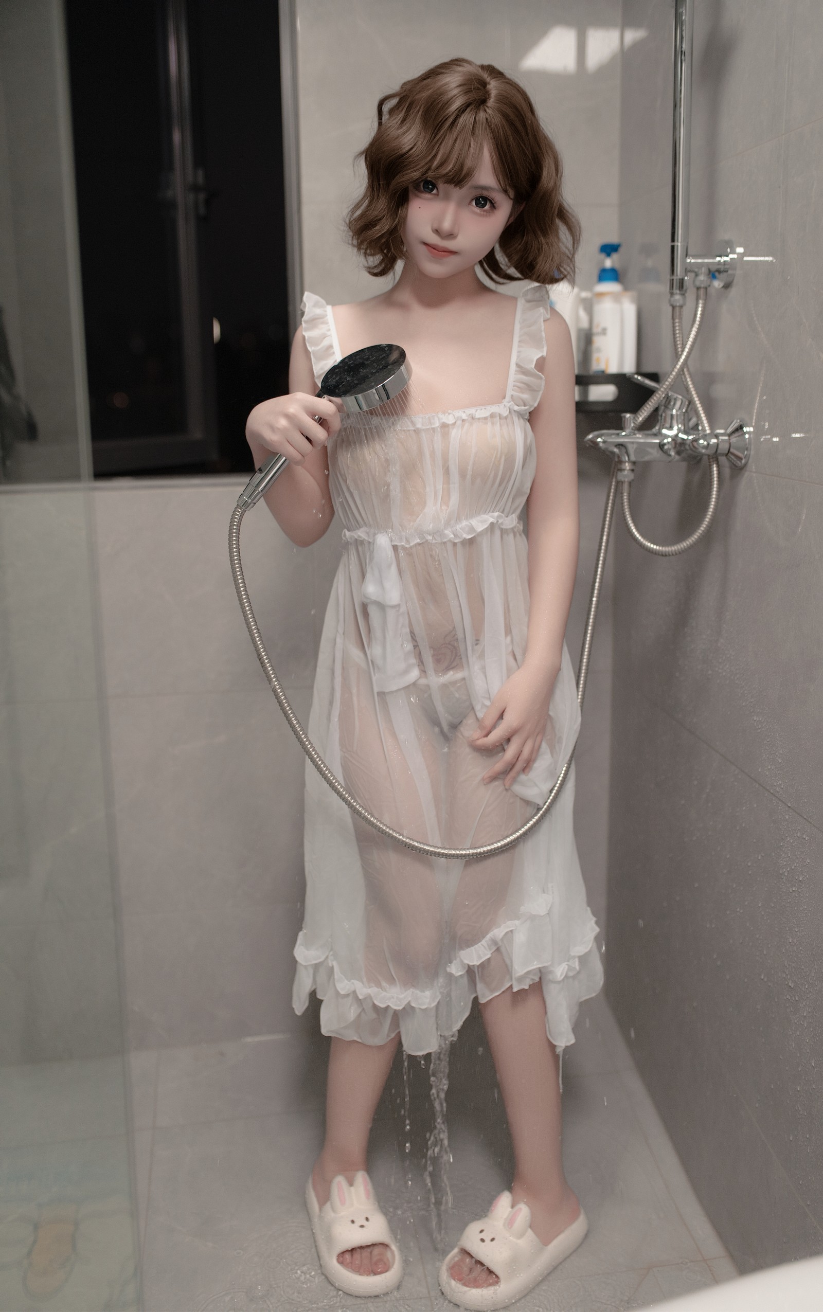 Bangni邦尼 – 湿身主题 写真集（84P-9V-1.48GB）氛围感大片插图9