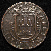 8 maravedís Felipe IV. Segovia 1626. PAS7317