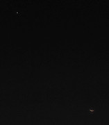 26.6.Venus & Luna (and the summery evening) VI (crop)