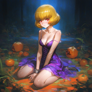 1girl, {{{clementine}}}, [[overlord]], {kobayashi ritz (artist)}, {{reoen (artis s-4206614957