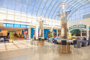 Myrtle Beach International Airport (MYR) expansion with new gates and improved passenger flow, supporting hospitality industry growth and food and beverage tourism.