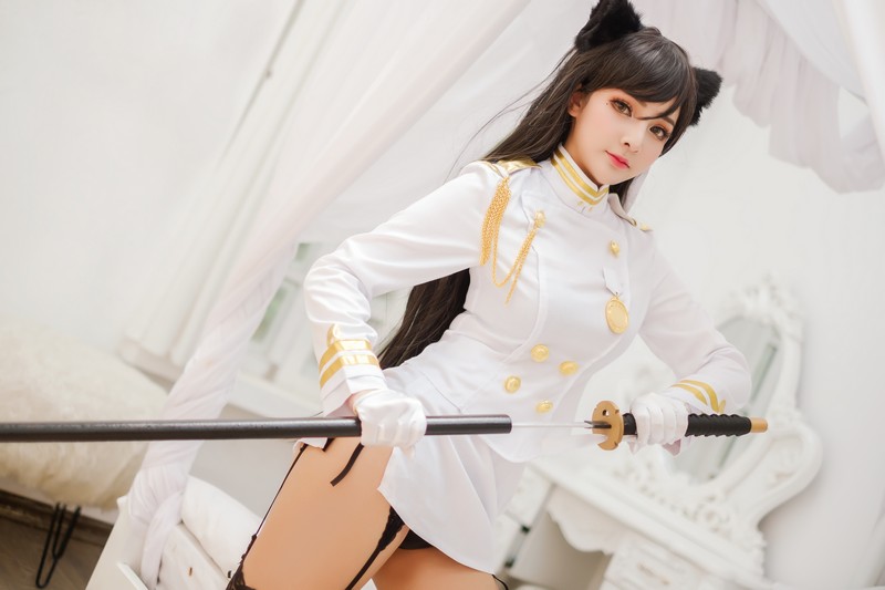 MiMi Chan 爱宕 Atago Cosplay 碧蓝航线写真图集【14P-67.8M】插图6