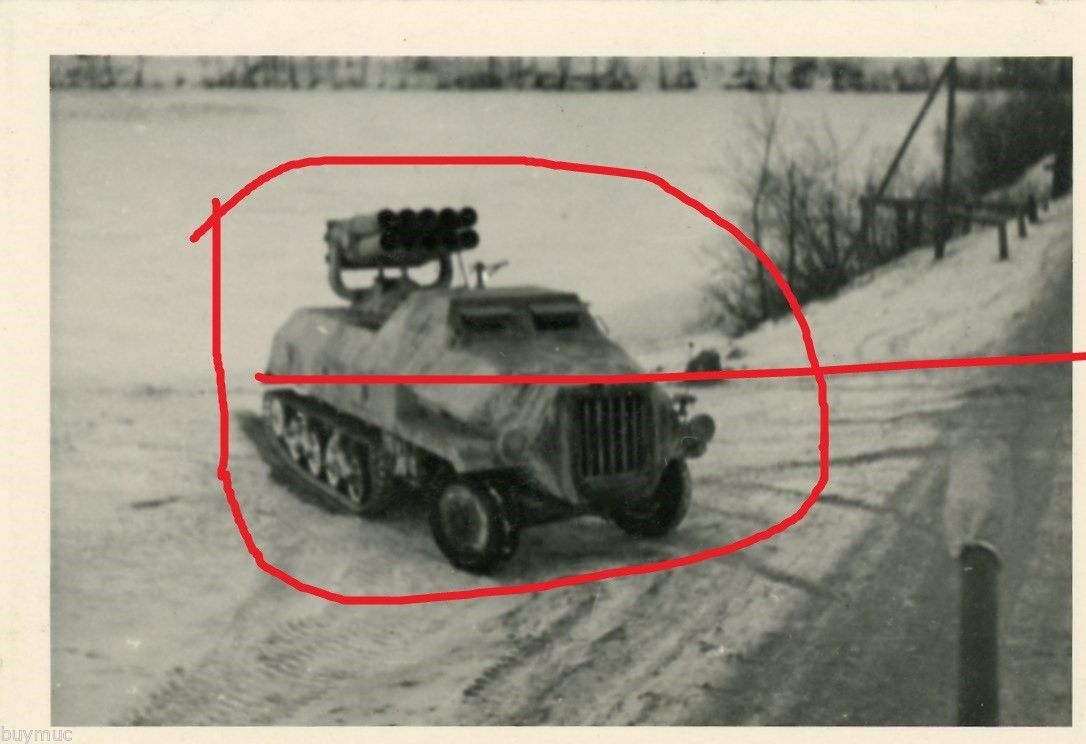 1 PZ AUFKLÄRUNG ABT 27,17 PANZER TANK NEBELWERFE