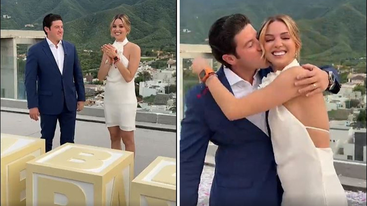 Mariana Rodríguez y Samuel García se fusionan y revelan el nombre de su bebé