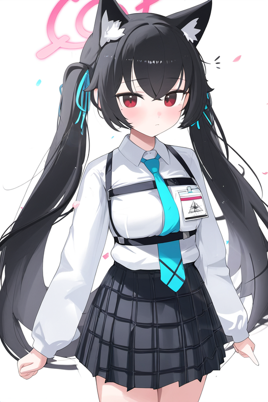 1girl, serika, hoshino cosplay, blue archive, mikozin, NDGD, ohlia, {kobayashi r s-875846703