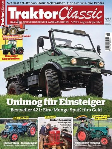 Cover: Traktor Classic Magazin No 05 August-September 2022