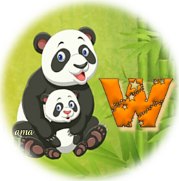 Serie Flia: Madre e Hija, Los Pandas  W