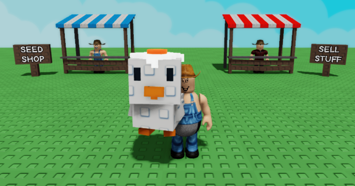 Sunny Side Chicken pet in Grow a Garden Roblox