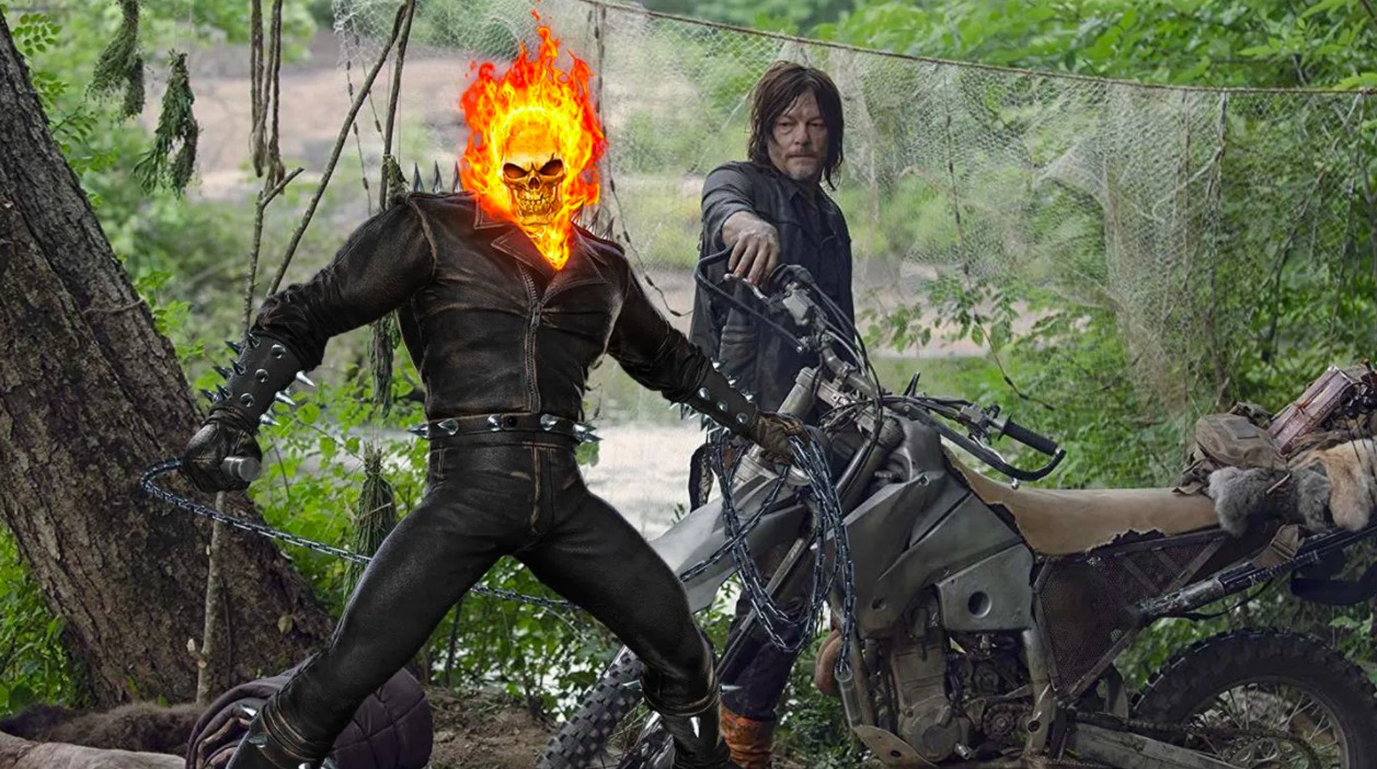 Norman Reedus podría llegar como Ghost Rider al MCU gracias al multiverso