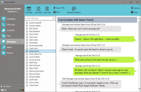 Droid Transfer 1.54 Multilingual