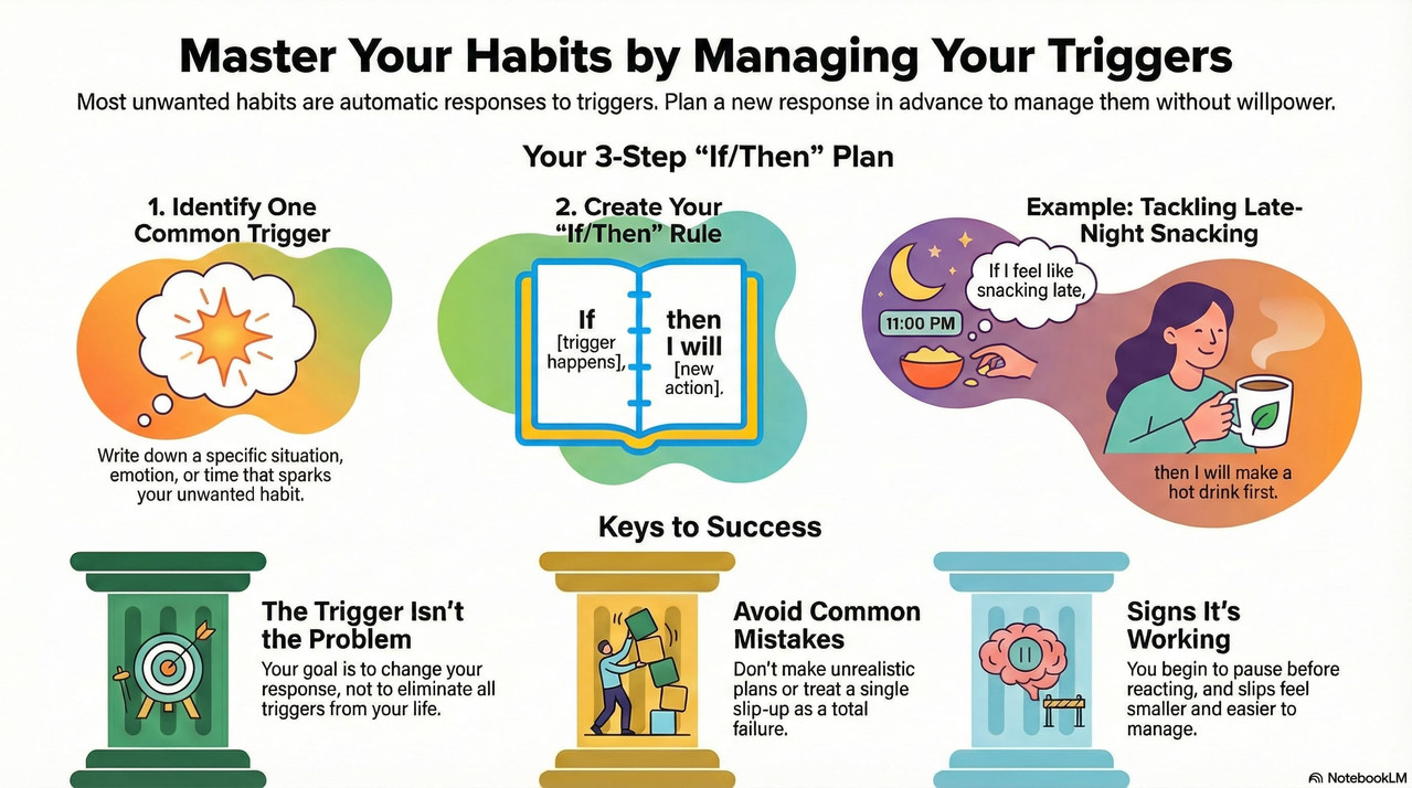 Healthy Habits - Managing your triggers