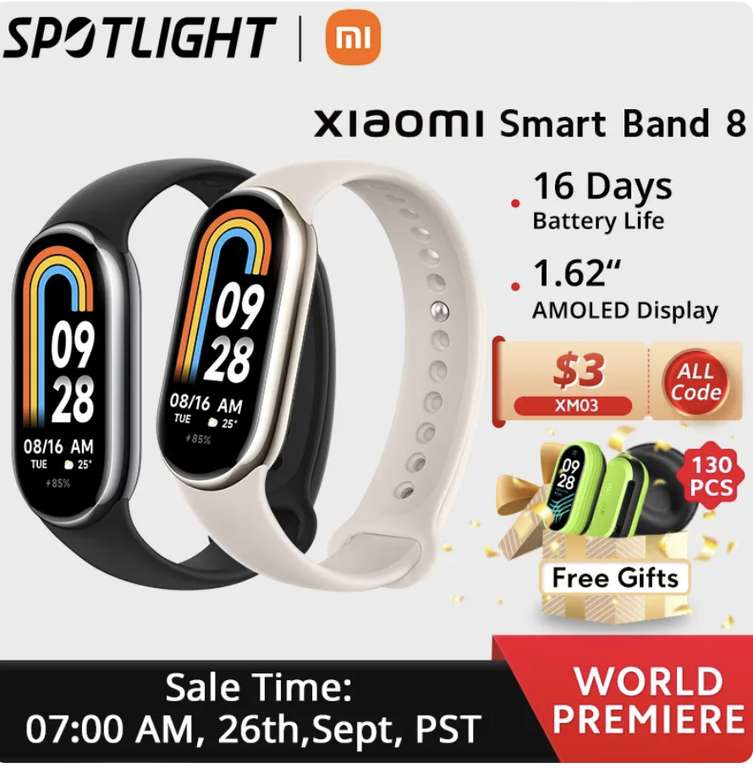 AliExpress: Xiaomi Smart Band 8 Global Version 

