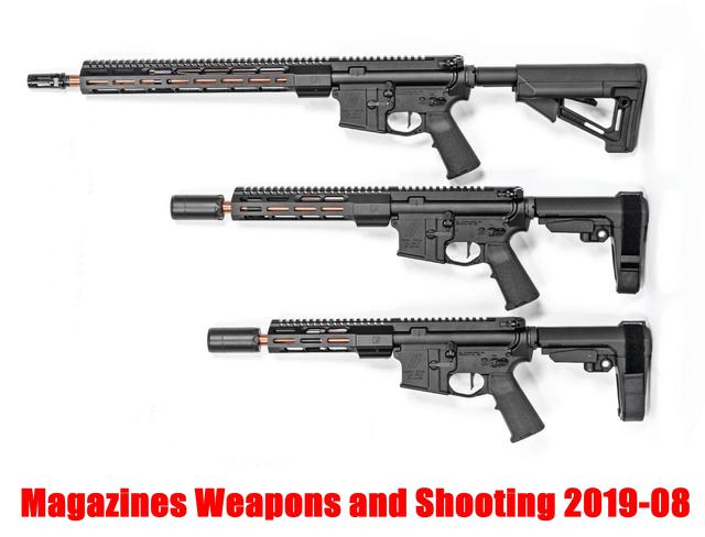 Magazines Weapons and Shooting 2019 08