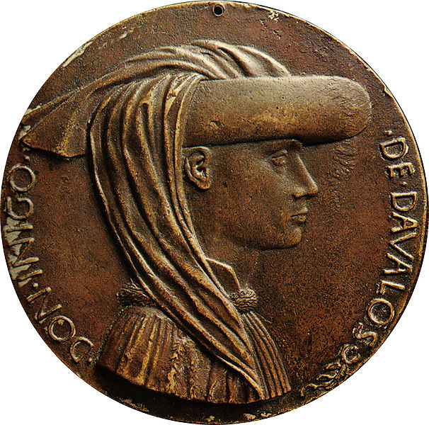 606px-Pisanello-medaglia-d-inigo-d-avalos-recto