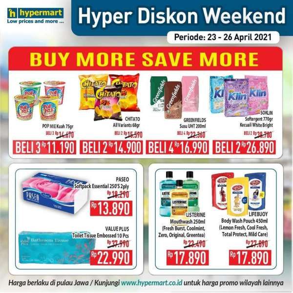 Katalog Promo Hypermart 23-26 April 2021 
