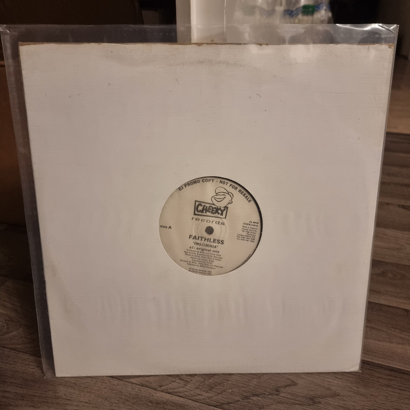 vinyle 1995 faithless insomnia