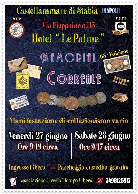 Memorial Correale: a Castellammare due giorni tra collezionismo, storia e passione.
