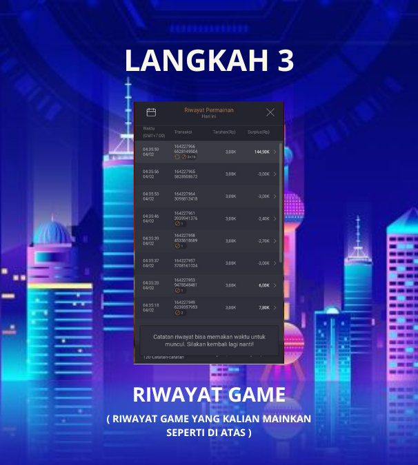 Langkah 1 Pasar123