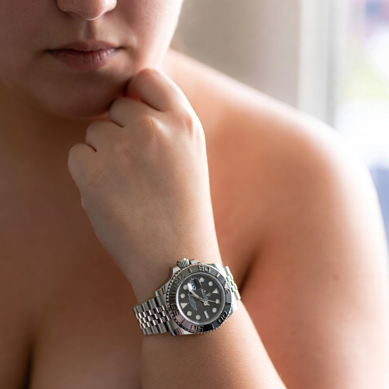 Rolex Sports watch girl