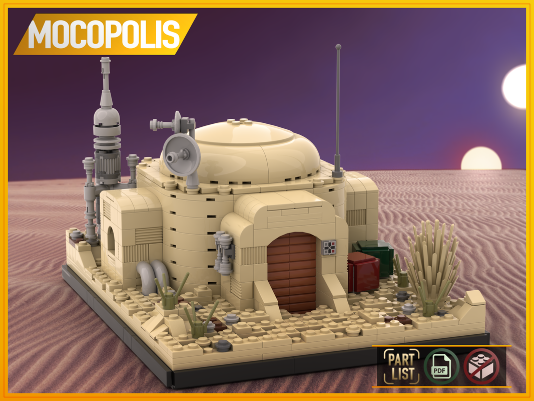 LEGO MOC LEGO MOC SW Tatooine Mos Eisley Cantina PDF instructions (NO PARTS) by MOCOPOLIS