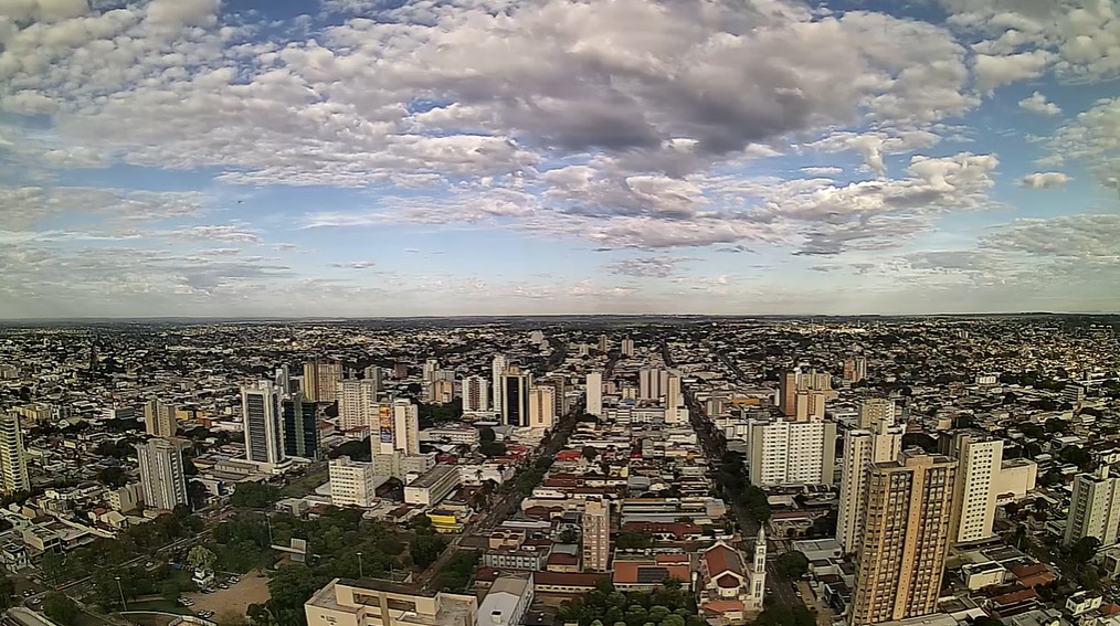 Campo Grande nesta manhã de quarta-feira