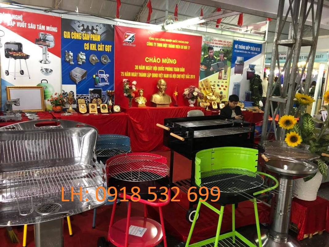 bếp nướng than hoa