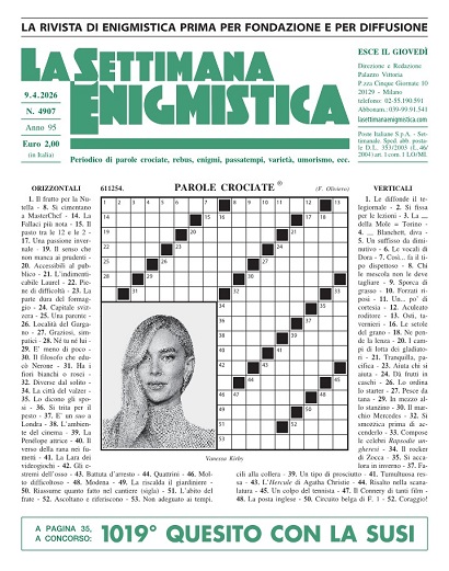La Settimana Enigmistica N. 4907 (09 Aprile 2026)