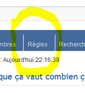 r gles charte forum