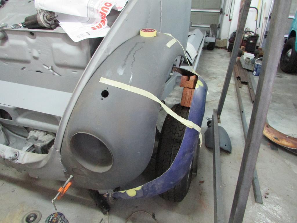 Building up the Front fenders (7)