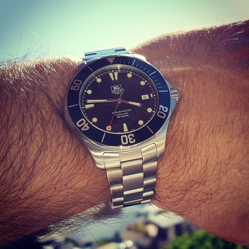 Tag Heuer Aquaracer Automatic WAB 2010-BA0804 41 mm  (1)