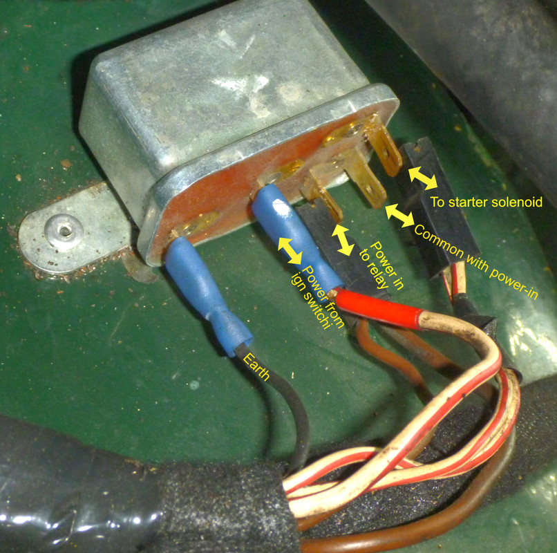 Headlight relay feed (Page 2) MGB & GT Forum The MG Experience